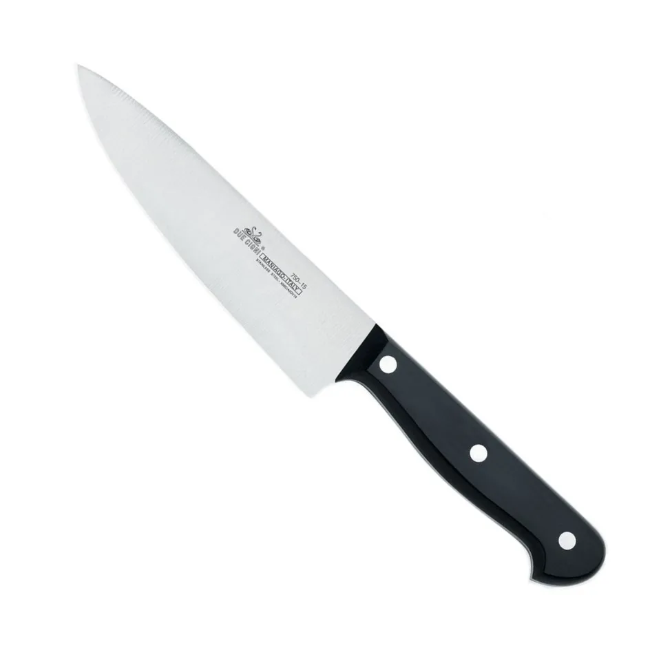 due-cigni-classica-kochmesser-15cm-schwarz-edelstahl image 1