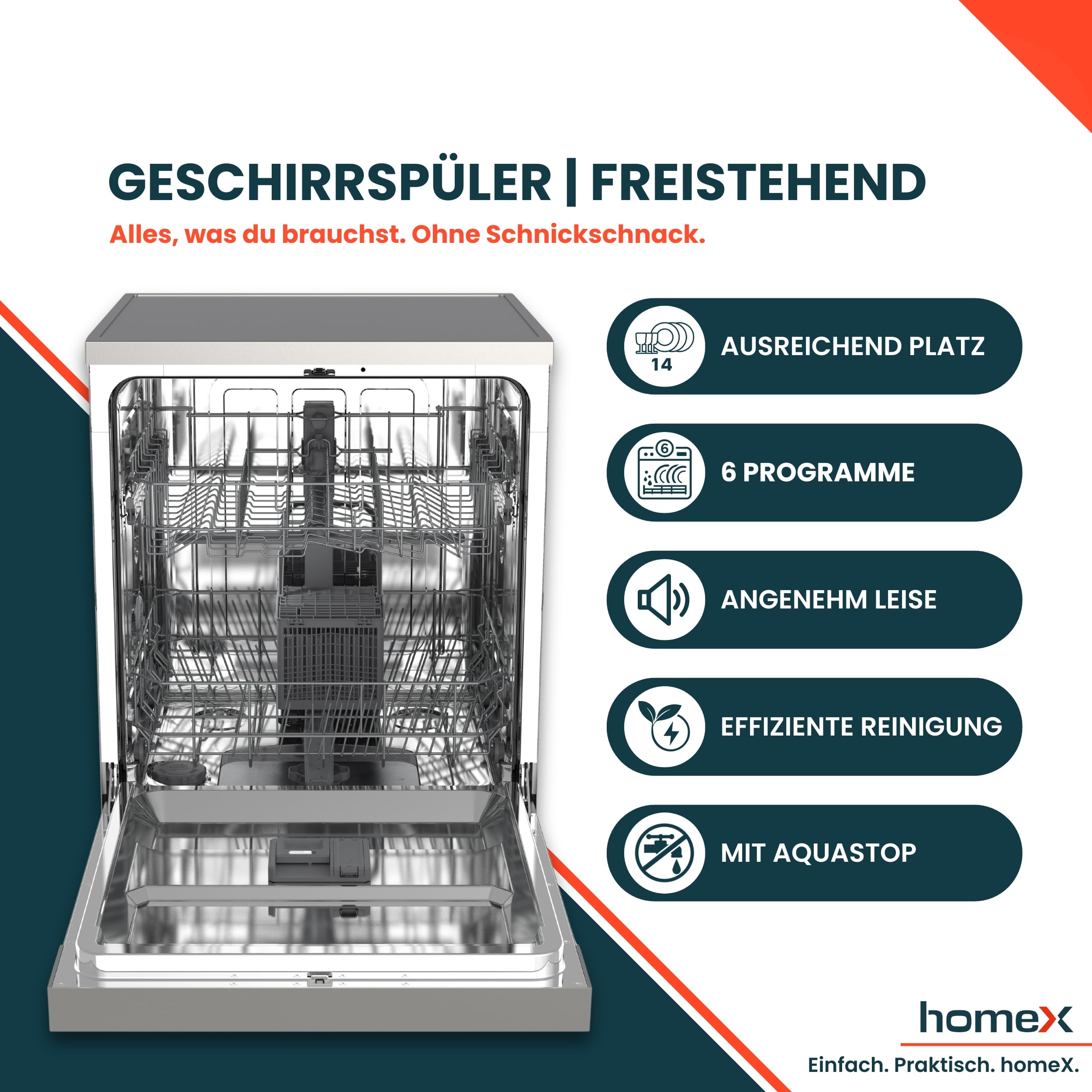 homex-sp-len-dwfs601449e-geschirrsp-ler-60cm-14-sets-e image 2