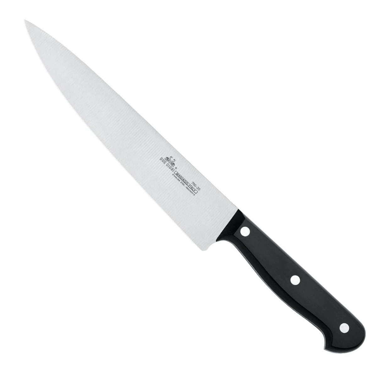 due-cigni-classica-kochmesser-gro-20-cm-edelstahl-schwarz image 1