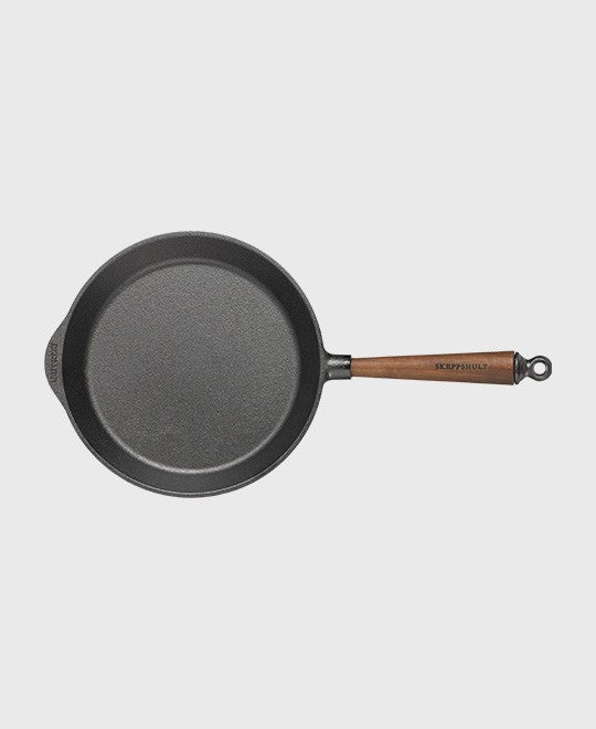 skeppshult-walnut-gusseisen-bratpfanne-24-cm-walnussgriff image 2
