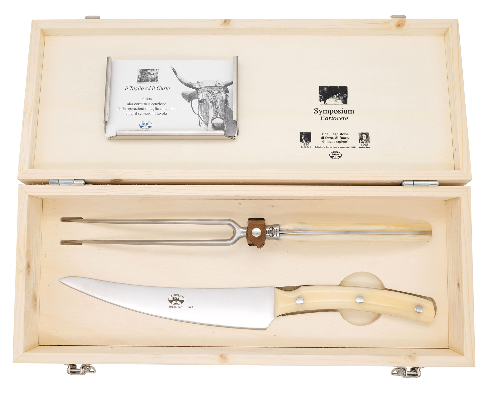 berti-i-grandi-chef-symposium-bratenbesteck-2-teilig-tranchieren image 1