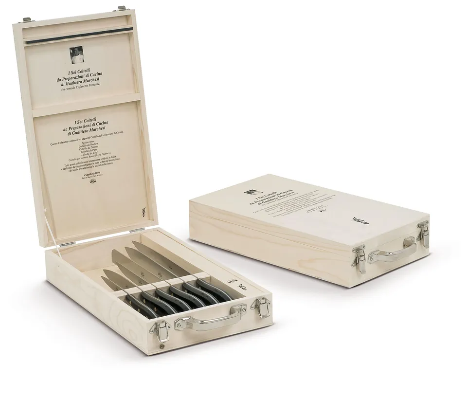 berti-gualtiero-marchesi-messerset-7-teilig-vorbereitung image 1