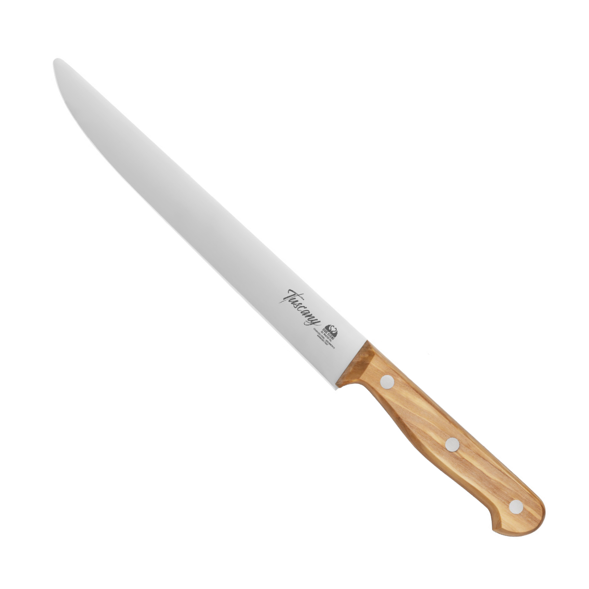 due-cigni-tuscany-tranchiermesser-22-cm-olivenholz image 1
