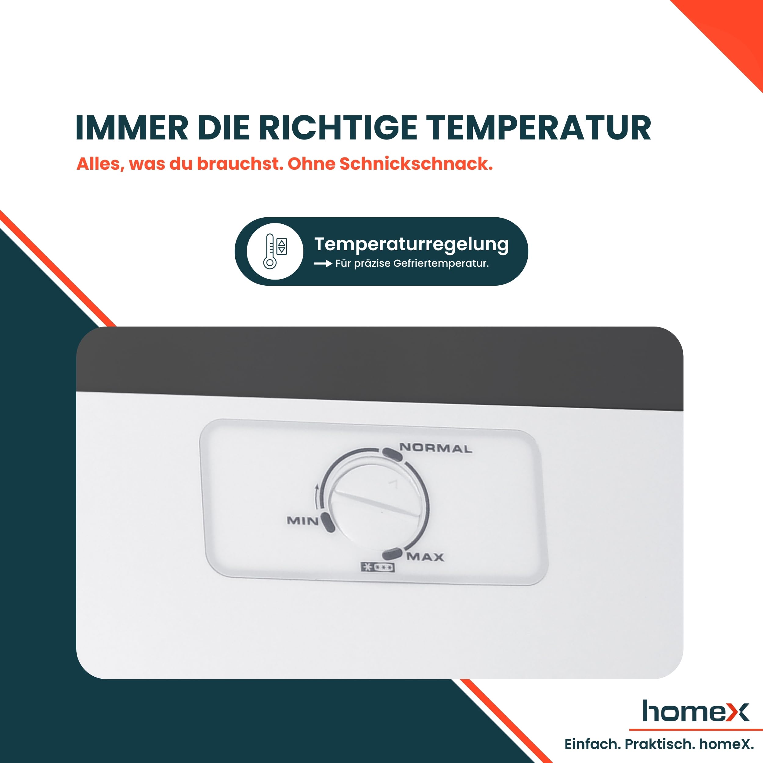 homex-fs1682e-s-gefrierschrank-168-l-silber-low-frost-37-db image 6