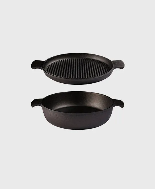 skeppshult-casserole-topfset-gusseisen-2-teilig-ohne-beschichtung image 1