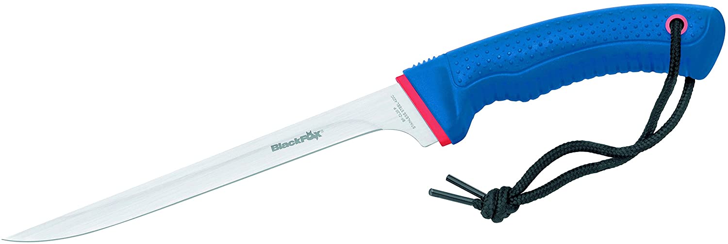 due-cigni-fishing-filetiermesser-22-cm-flexibel-blau-mit-scheide image 1