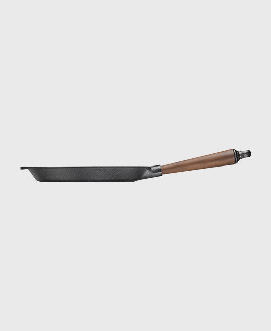 skeppshult-walnut-bratpfanne-28-cm-gusseisen-walnussgriff image 3