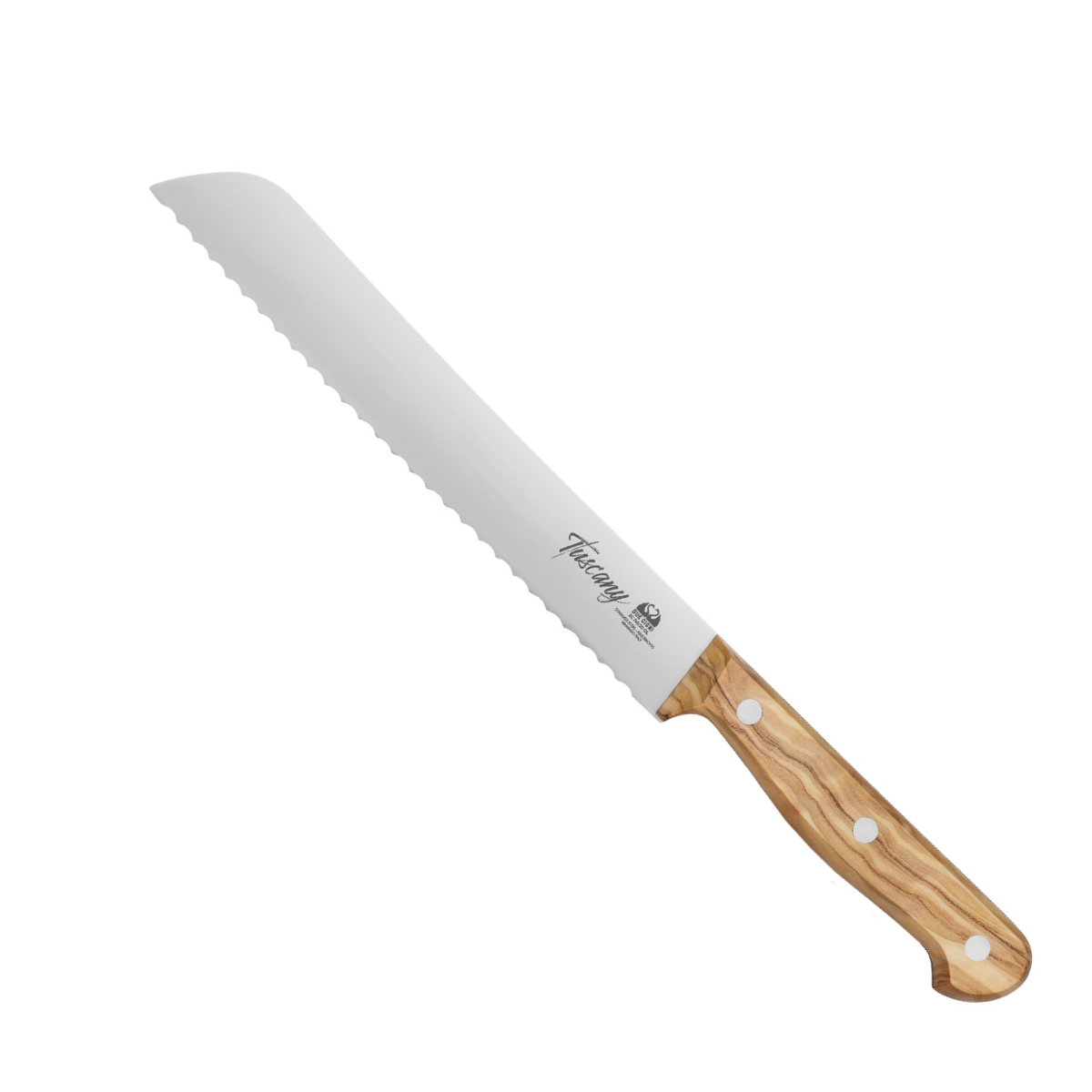 due-cigni-tuscany-brotmesser-20-cm-olivenholz-wellenschliff image 1