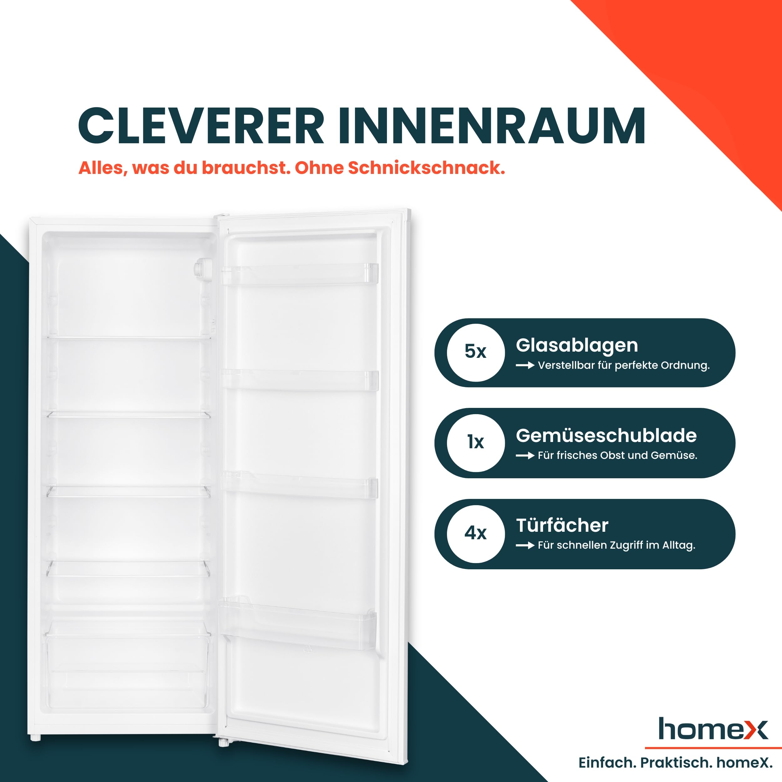 homex-k-hlen-cs2421e-w-k-hlschrank-242-liter-ohne-gefrierfach image 3
