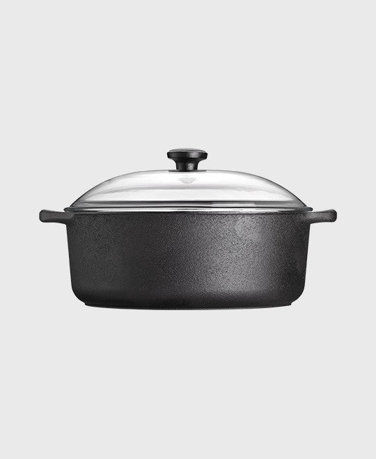 skeppshult-casserole-schmortopf-5-5-l-gusseisen-glasdeckel image 3