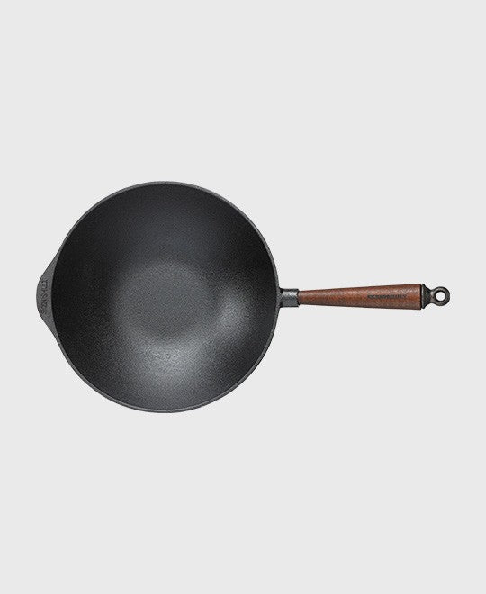 skeppshult-traditional-wok-30-cm-gusseisen-ohne-beschichtung image 2