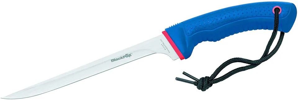 due-cigni-fishing-filetiermesser-22-cm-flexibel-blau-mit-scheide image 1