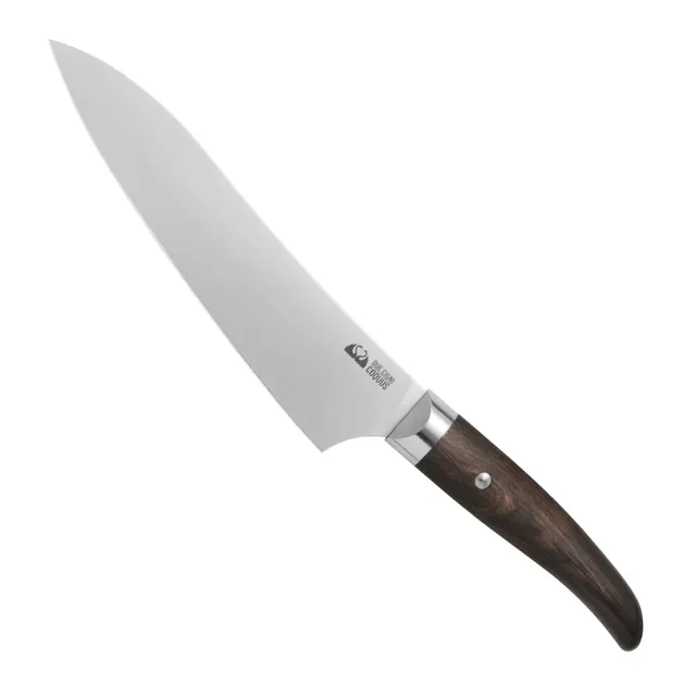 due-cigni-coquus-kochmesser-20-cm-r-uchereiche-edelstahl image 1