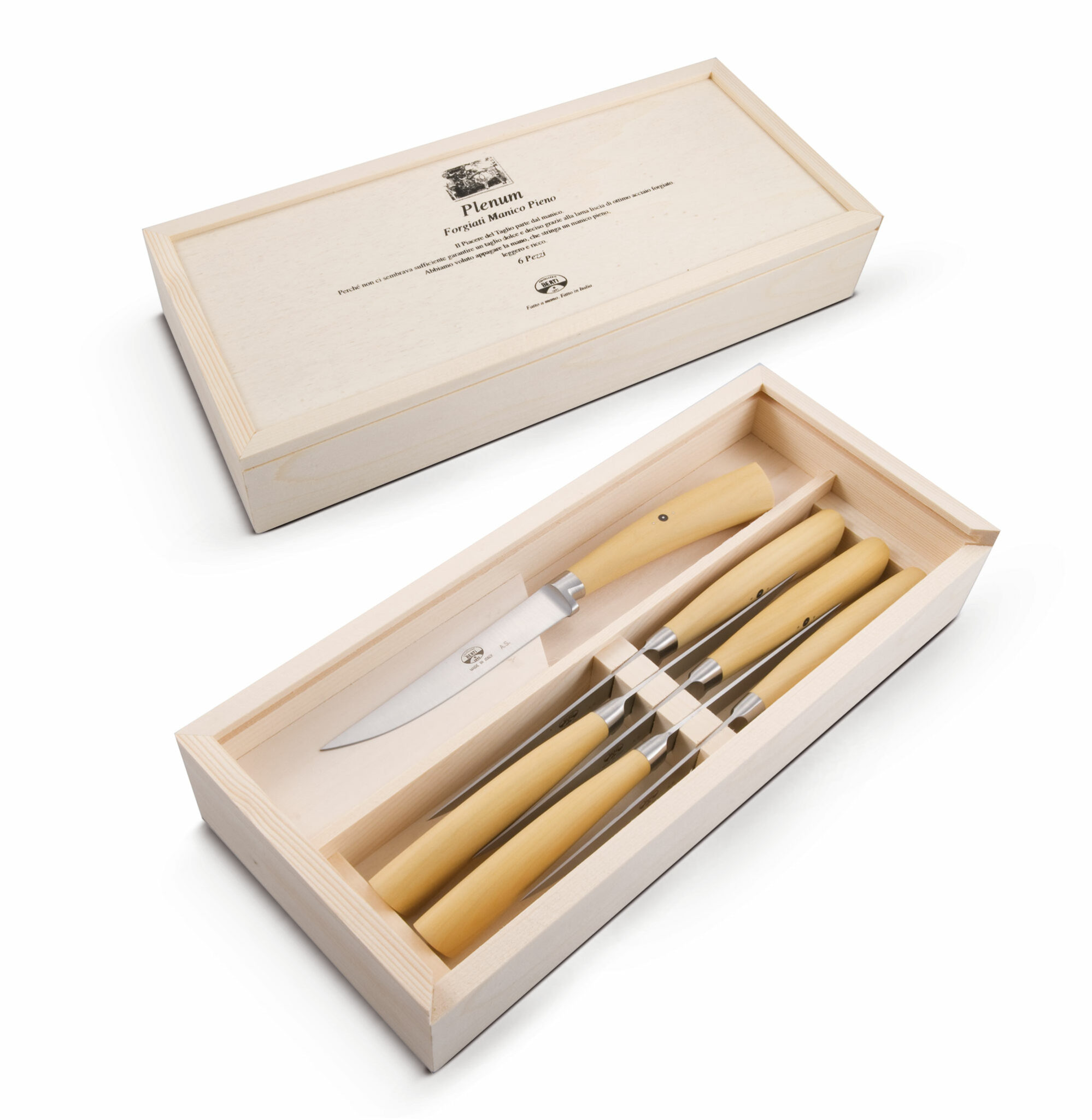 berti-plenum-steakmesser-6-st-ck-tischmesser-ochsenhorn-holzkiste image 4