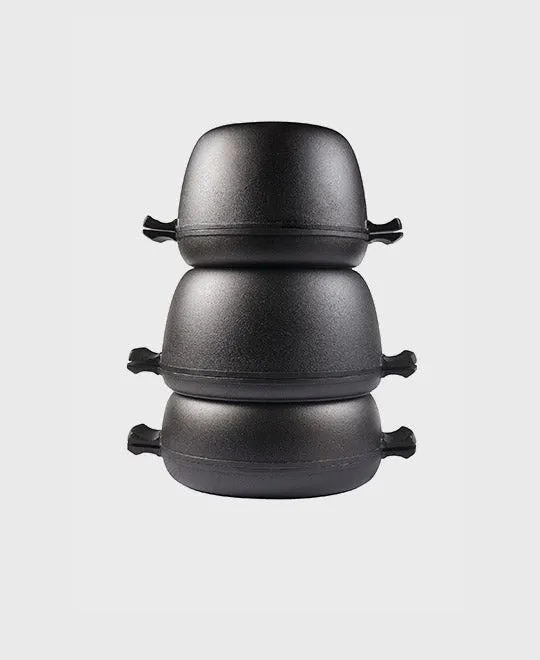 skeppshult-casserole-kochgeschirr-set-6-teilig-gusseisen-t-pfe image 1