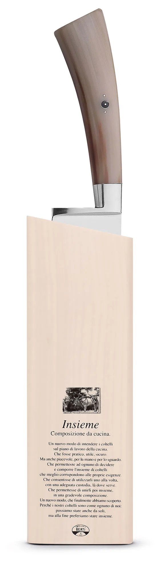 berti-ceppi-insieme-trinciante-carni-fleischmesser-mit-block image 1