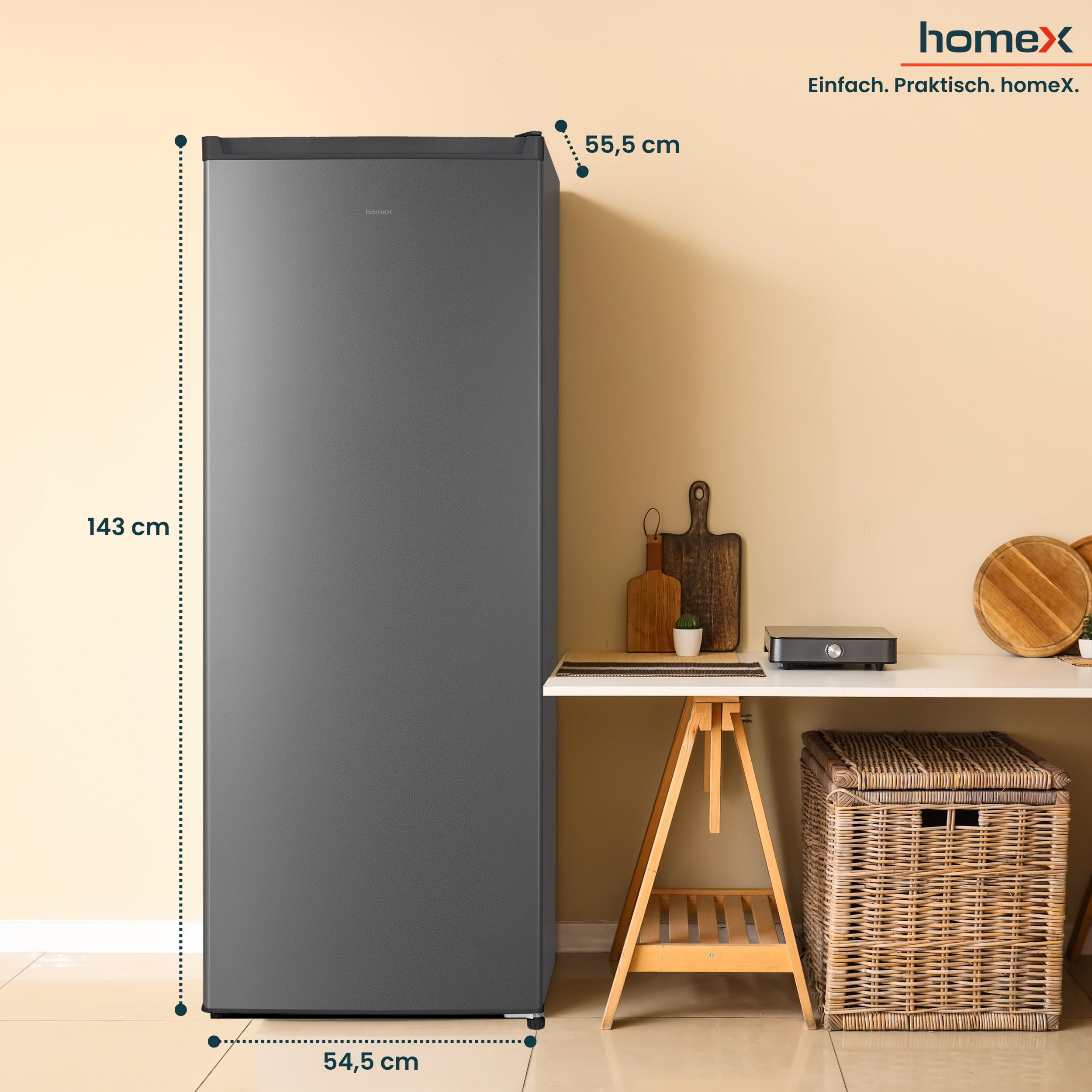 homex-cs2422e-s-k-hlschrank-242-l-silber-ohne-gefrierfach-37-db image 4