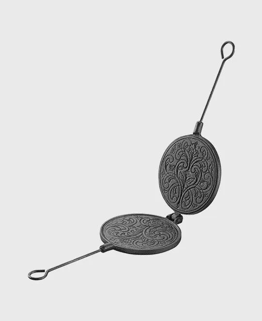 skeppshult-original-waffeleisen-15-cm-gusseisen-ohne-beschichtung image 1
