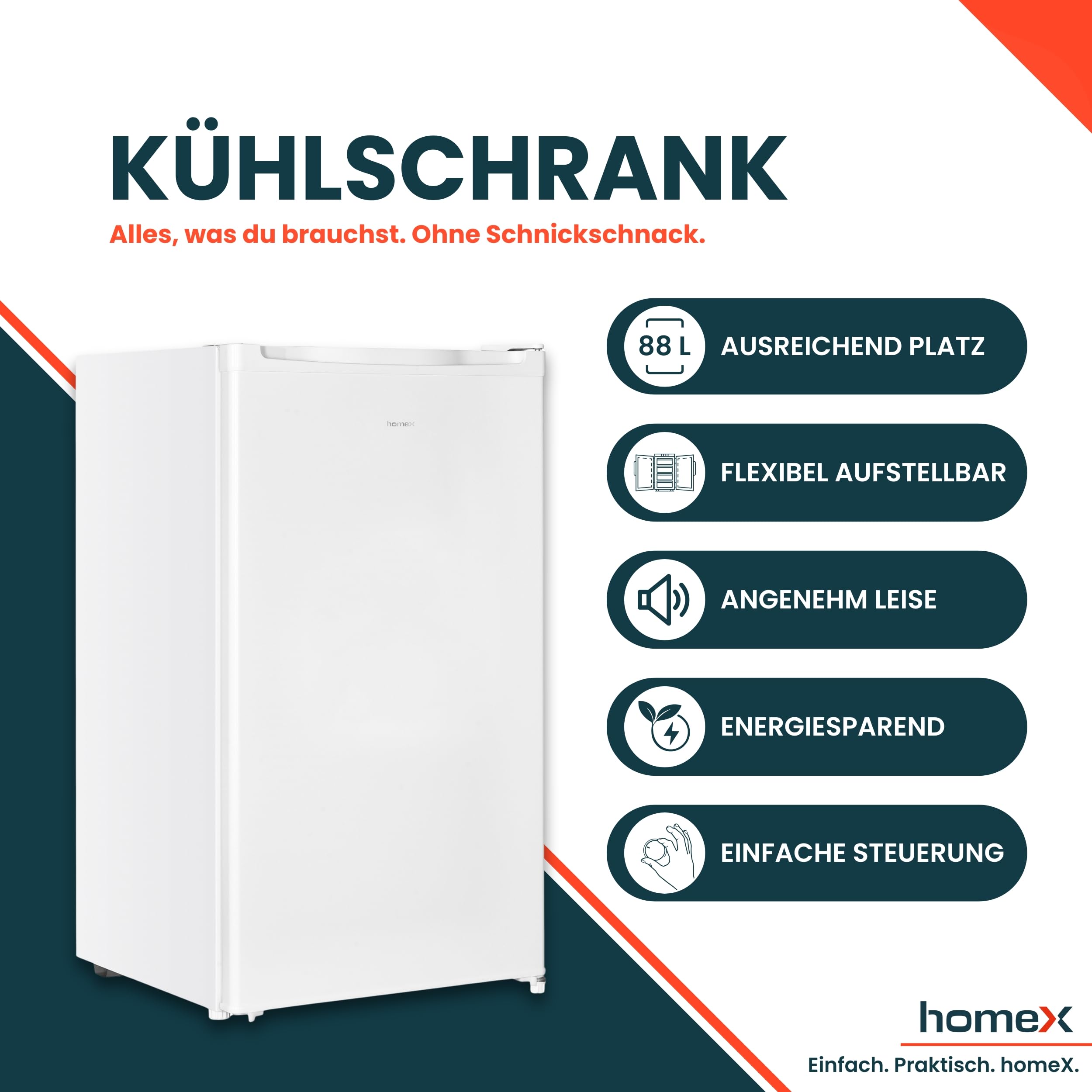 homex-cs1016-w-tischk-hlschrank-88-l-wei-ohne-gefrierfach-leise image 2