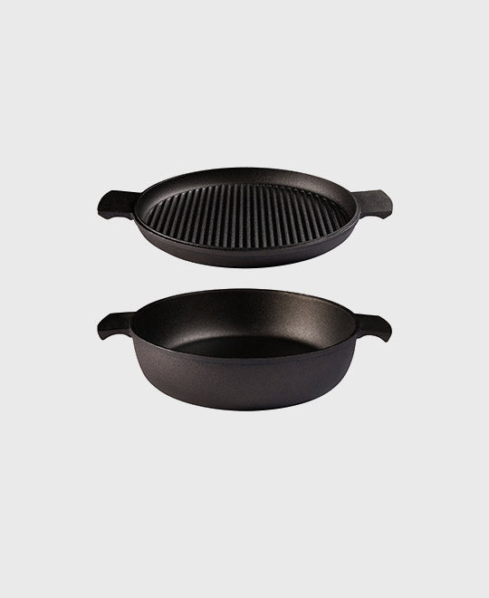 skeppshult-casserole-topfset-gusseisen-2-teilig-ohne-beschichtung image 1